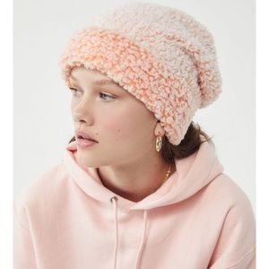 NWT URBAN OUTFITTERS TEDDY BEANIE